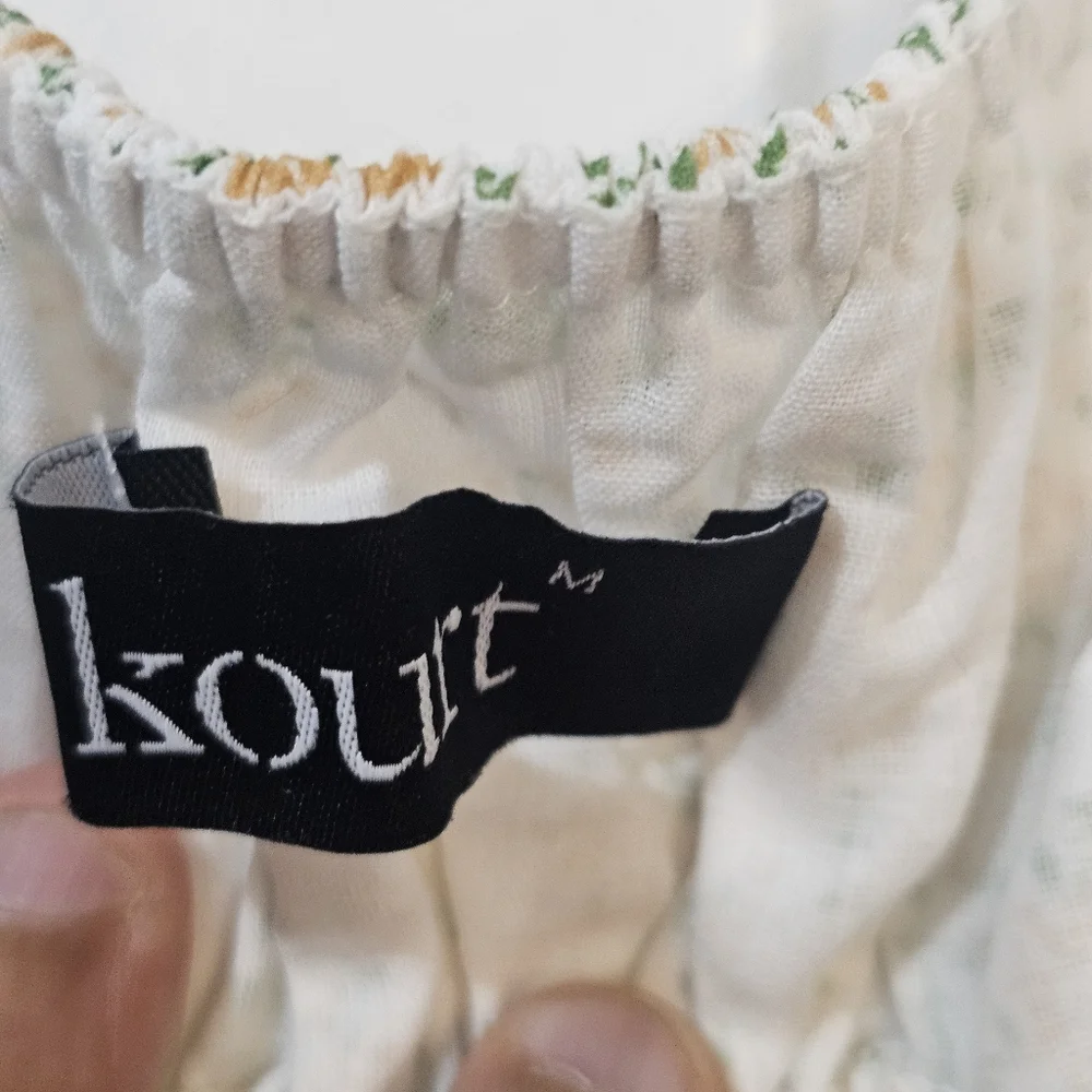 KOURT Hopely Dress Size medium Cottagecore Babydoll** - Picture 5 of 12